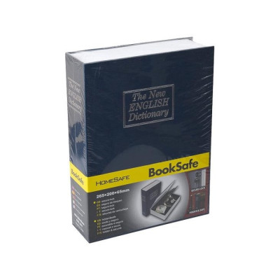 Сейф-книга для зберігання цінних речей XY-802(Blue) синій 155х55х24 см